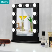 DHEEM Beauty Cosmetic Hollywood Makeup Mirror With Light