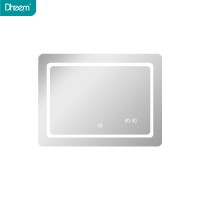 DHEEM Modern Wall Mounted Bathroom LED Lighted Mirror for vanity