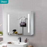 DHEEM Custom Wall Mounted LED Bathroom Vanity Mirror Cabinet