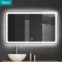 DHEEM Wholesale Wall LED Lighted Compact Makeup Mirror