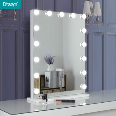 Large Makeup mirror Hollywood Lighted Vanity Mirror with LED Bulbs